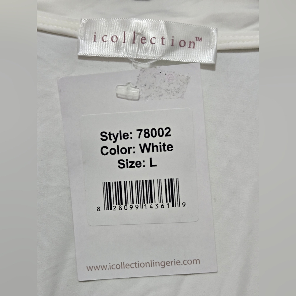 iCollection Arlene  Robe  Nwt Size Large - Picture 6 of 6
